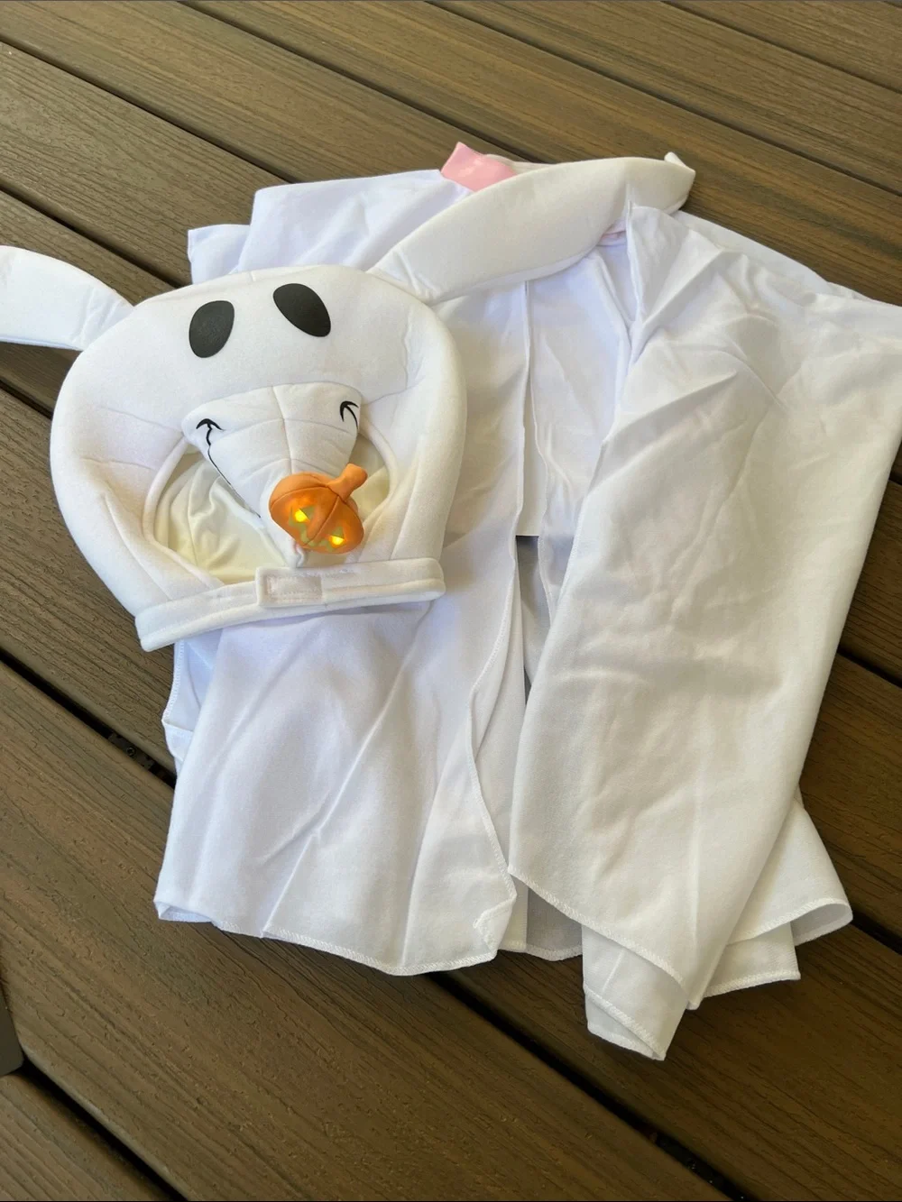 The Nightmare Before Christmas Zero Toddler Costume - White. Toddler 4-6